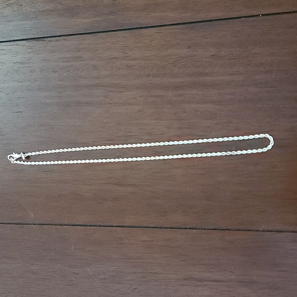 Jewelry - Sterling Silver rope necklace
